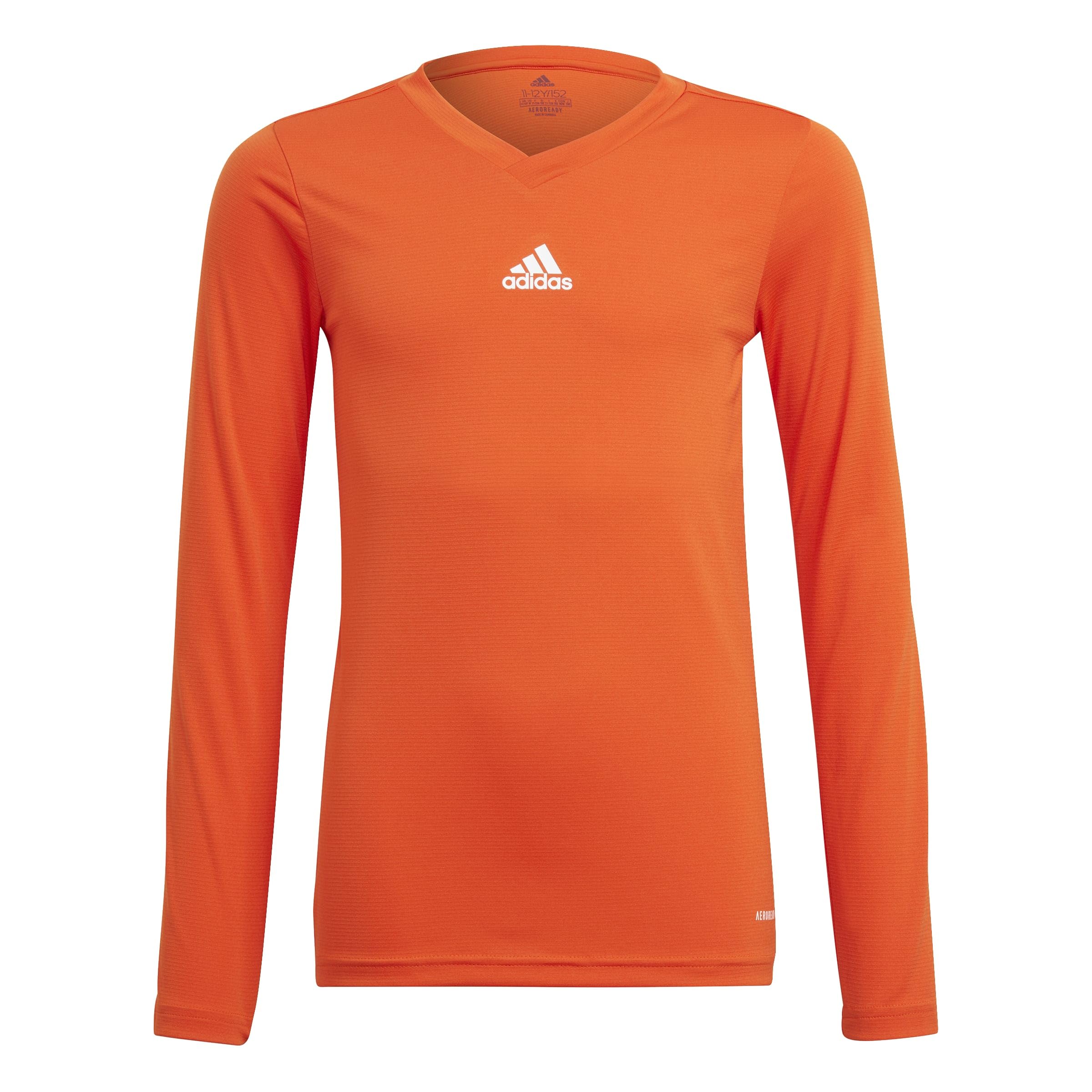 adidas Boy's Team Base Youth Shirt, Team Orange, 13-14 Years