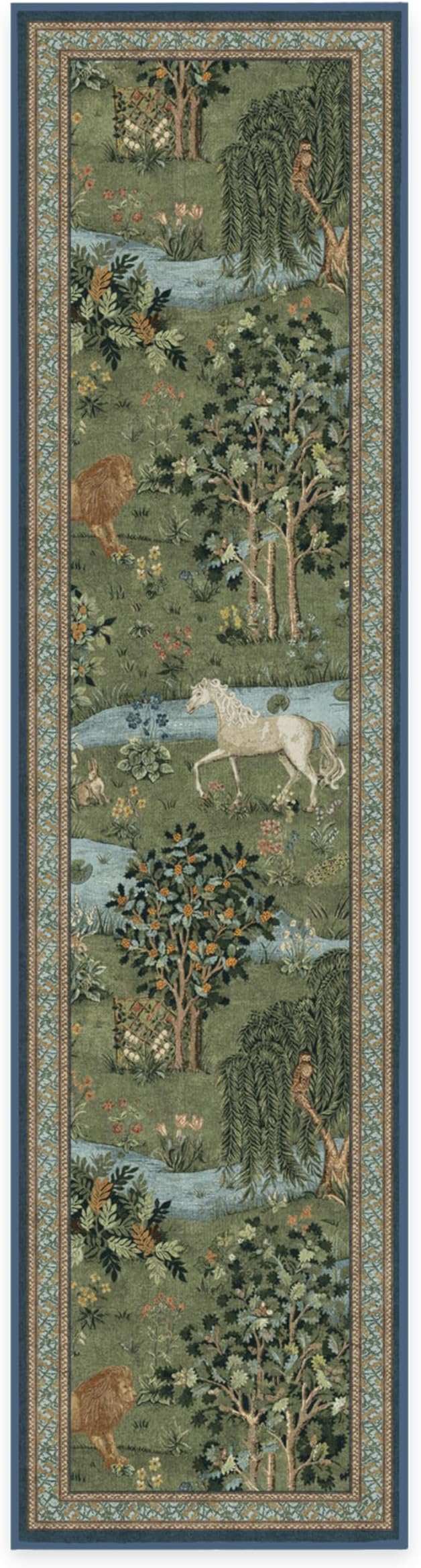 Amazon.com: RUGGABLE x Morris & Co Washable Runner Rug – Owl & Willow ...