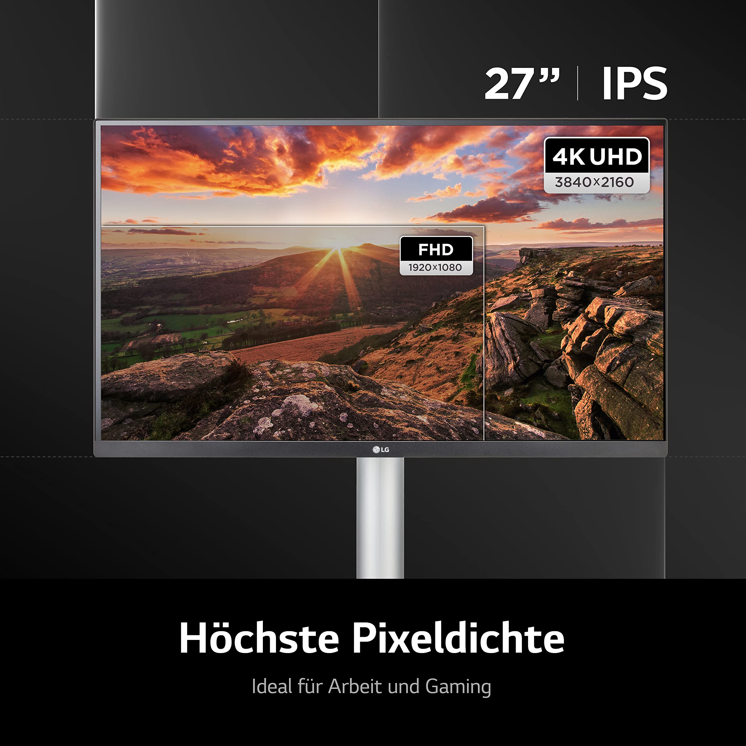 LG 27UP85NP-W 4K UHD 27 Pollici IPS - Dettaglio