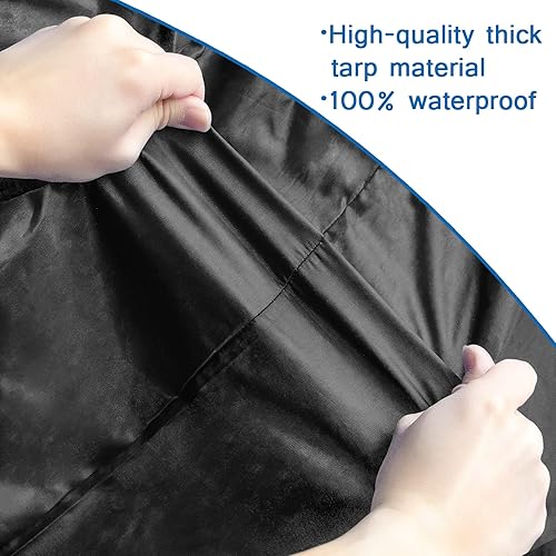 Miniatura 3 de Coldwind Bolsas de colchón para mudanza y almacenamiento, funda de colchón impermeable para mudanza con asas resistentes, cremallera fuerte, bolsa