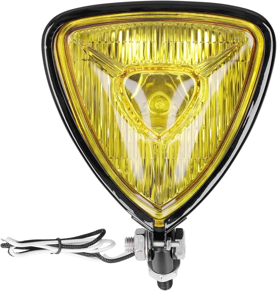 Amazon.com: Tbest Triangle Headlight, 12V 55W Triangle Headlight
