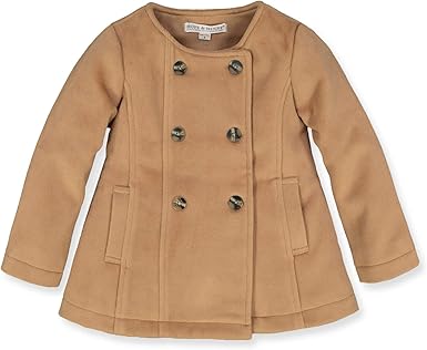 collarless camel coat