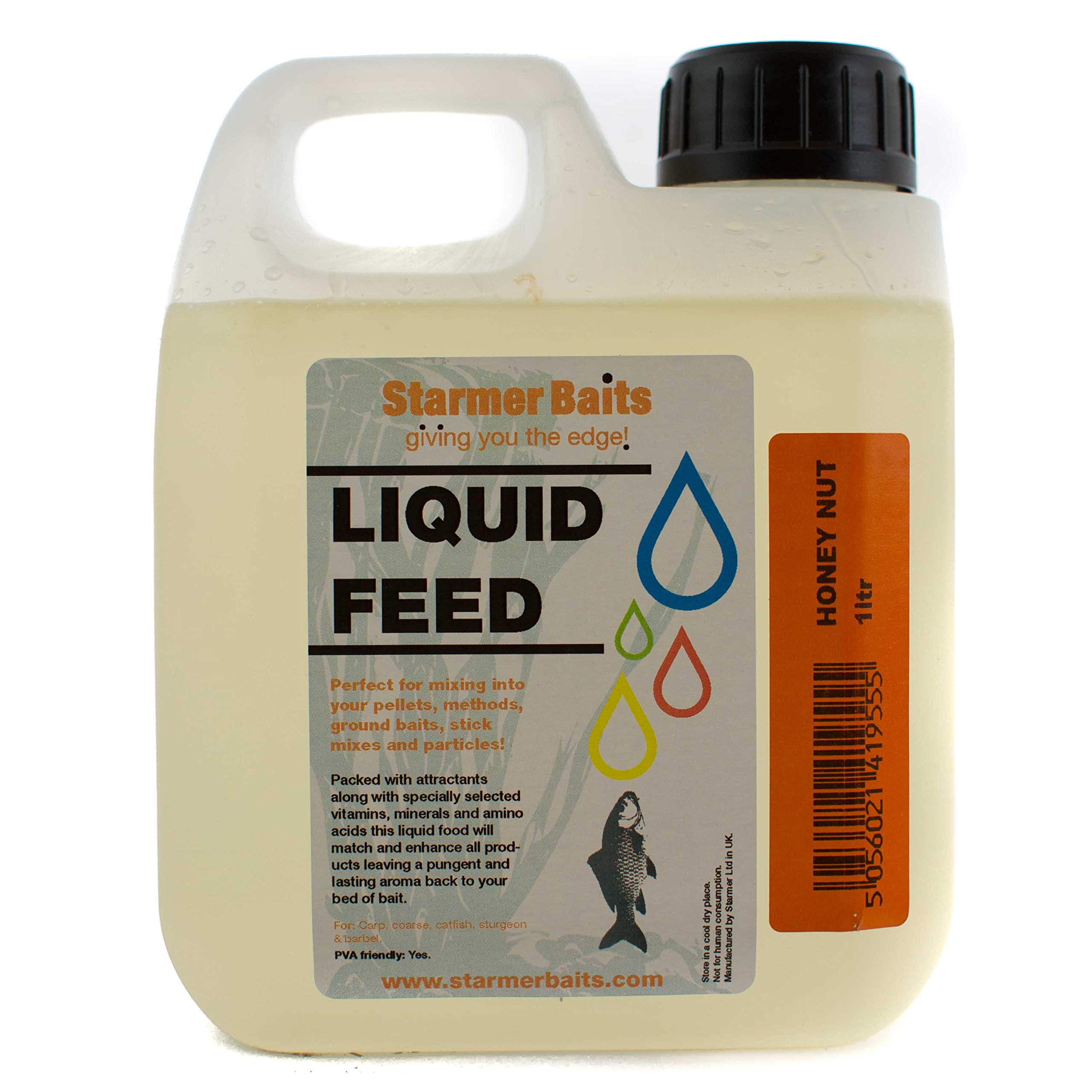 starmerbaits Liquid feed / 1ltr / Honey nut — image 1