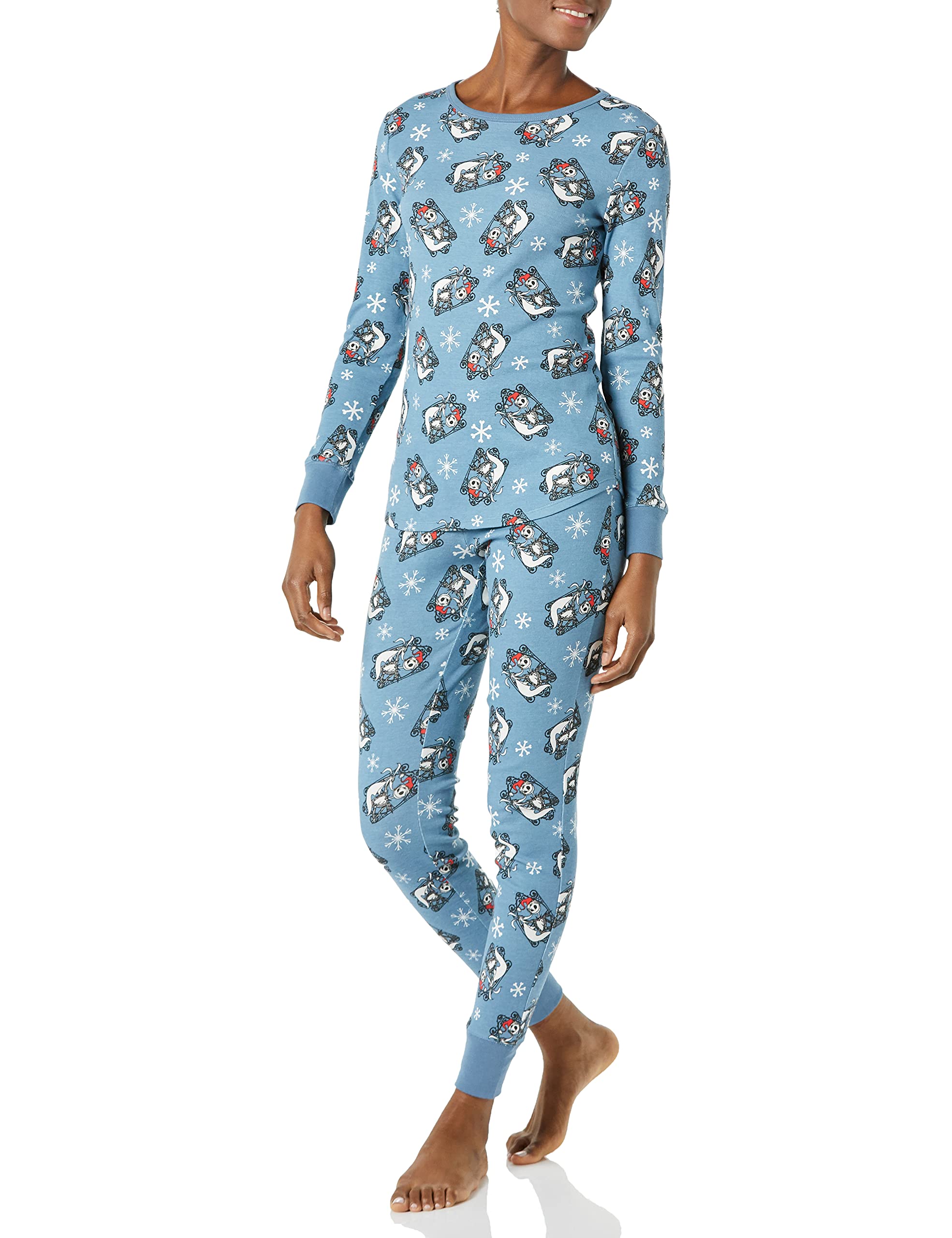 Amazon EssentialsDisney | Marvel | Star Wars Women's Snug-Fit Cotton Pyjama Sleepwear Sets