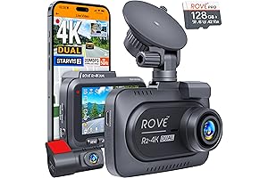 ROVE R2-4K: Superfast, Superior USB-C Dash Cam Securing Your Every Drive