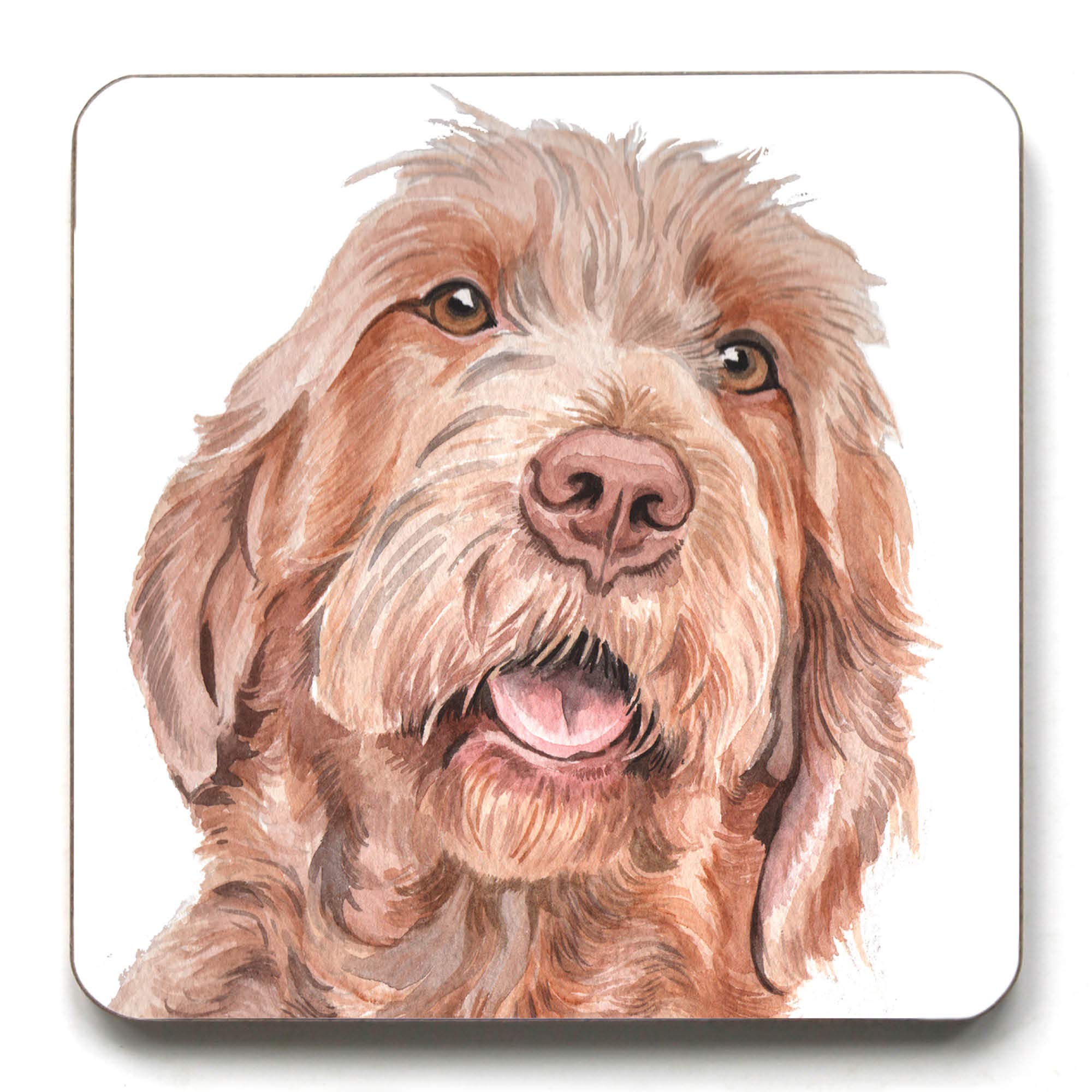 Waggydogz Wirehaired Hungarian Vizsla Coaster (Cst-189)