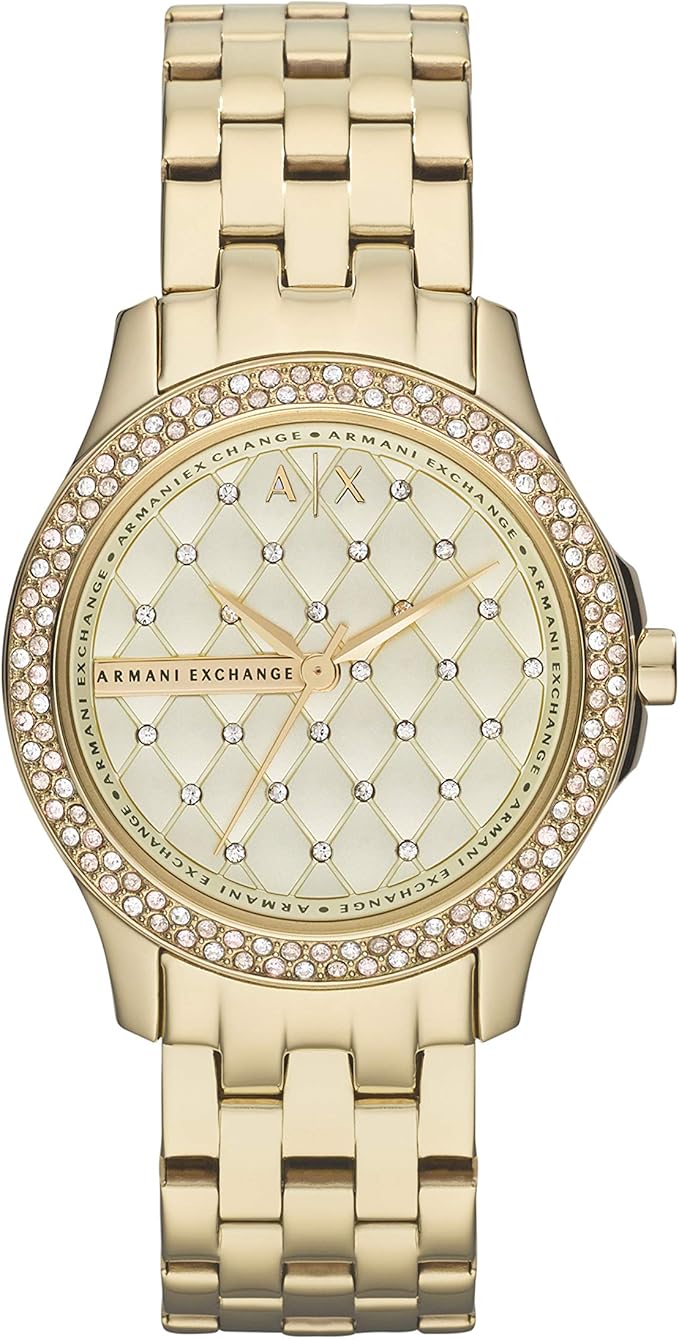 Armani Exchange drie wijzers roestvrij staal dameshorloge 36 mm kastmaat :  Amazon.nl: Kleding, schoenen \u0026 sieraden