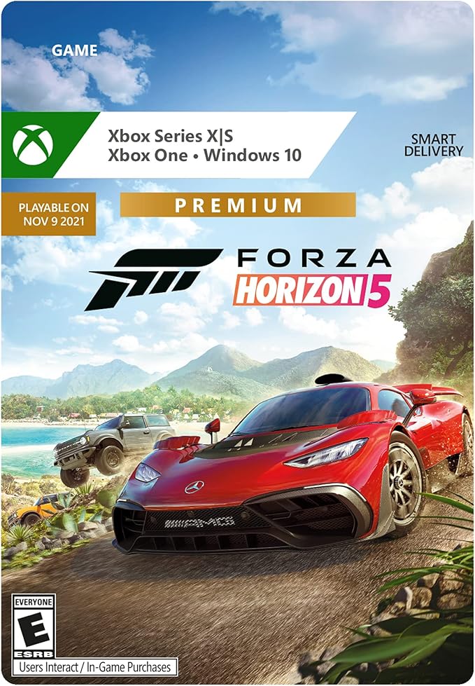Forza Horizon 5 – Premium Edition – Xbox Series X|S, Xbox One, Windows [Digital Code]