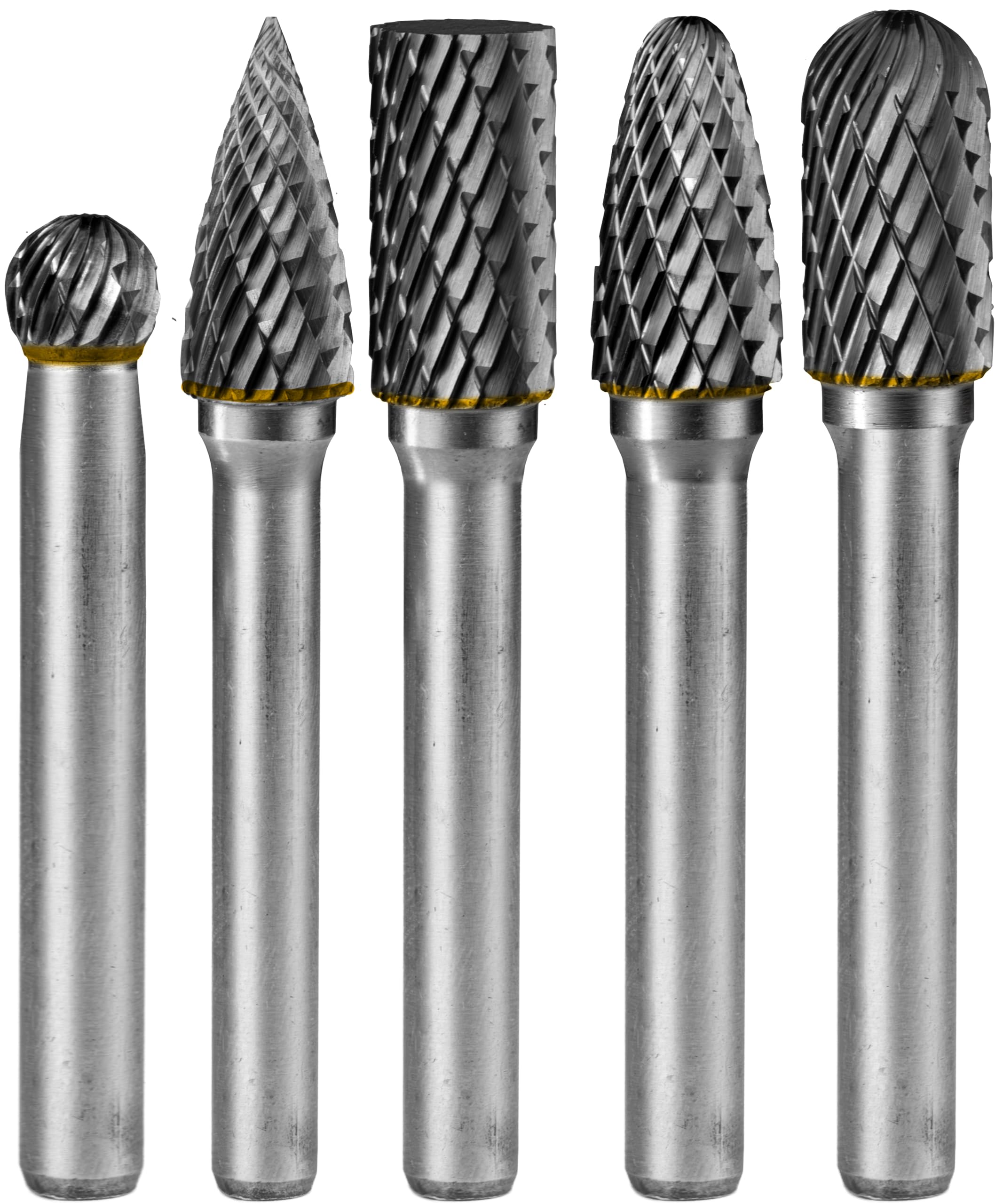 Staten Tools 5Pcs Carbide Burr Set