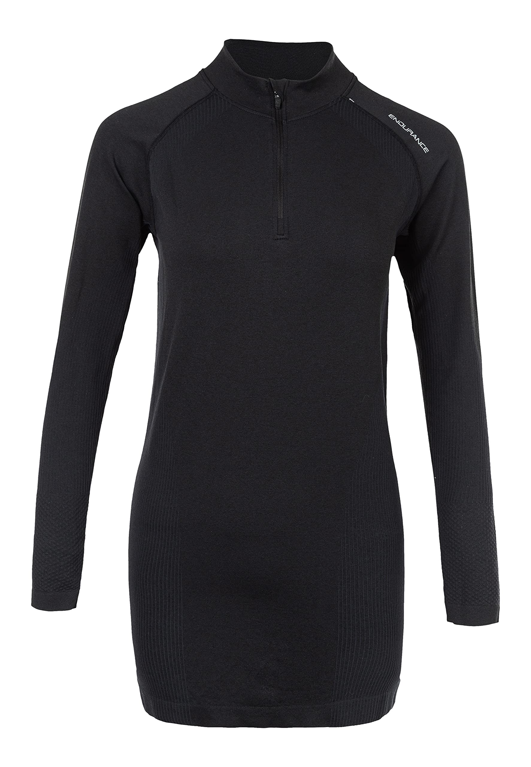 Endurance Women's Halen Blouse, 1011 Dark Grey Melange, XXS