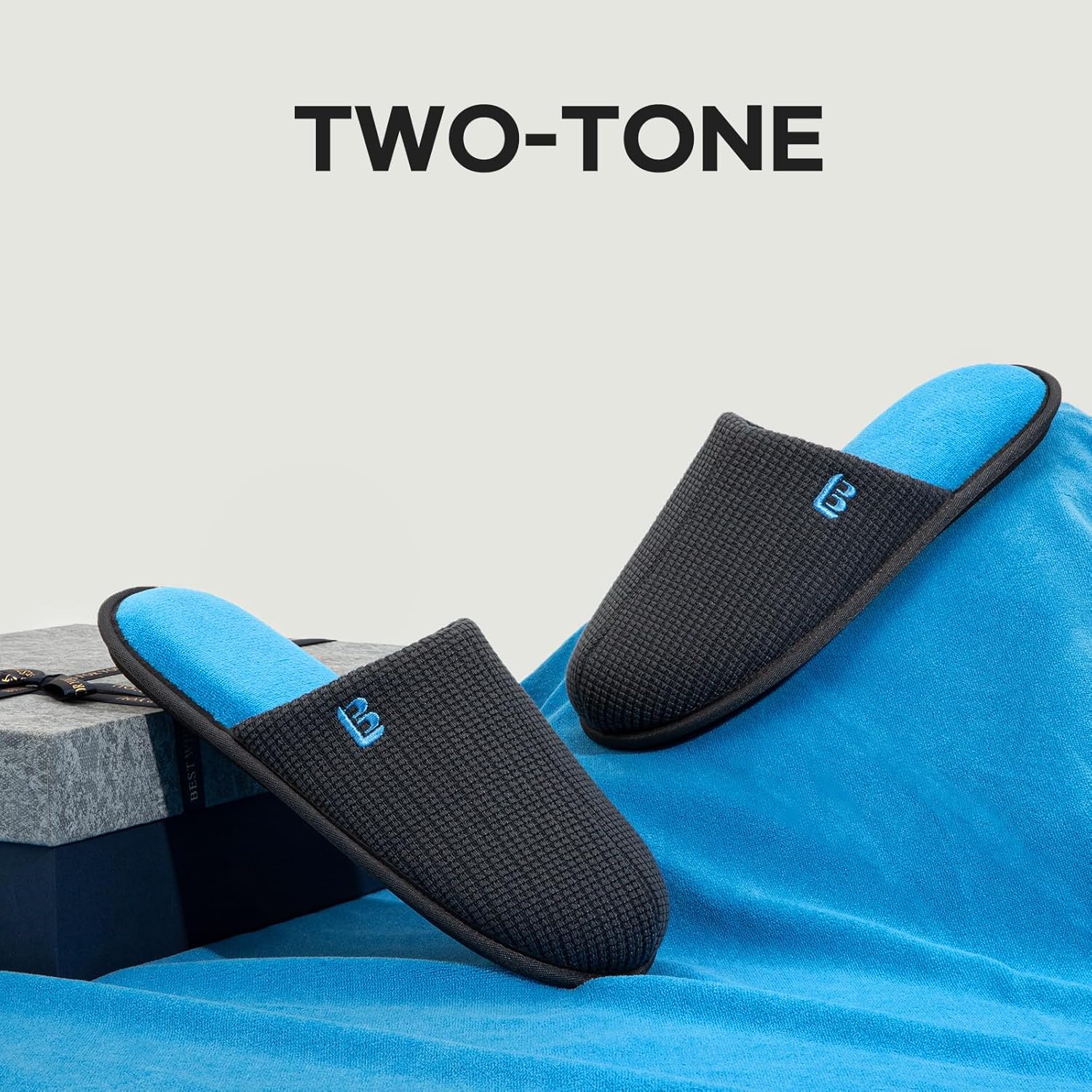 LongBay Mens House Slippers
