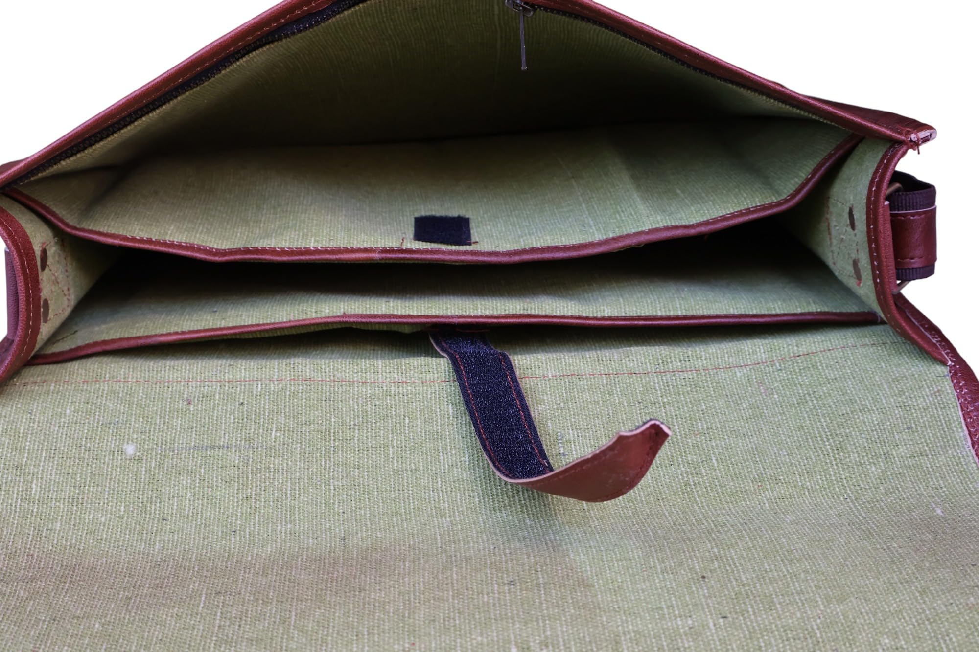 american blue sacoche besace en cuir sacoche ordinateur portable, cartable, sac à bandoulière véritable à bandoulière (16X12X4)