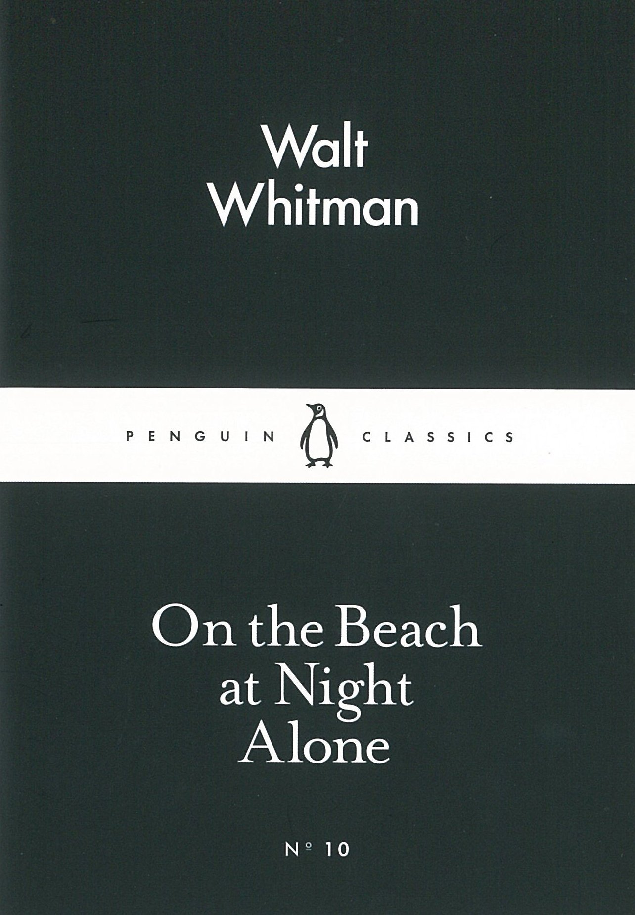 Walt Whitman On the Beach at Night Alone Paperback Book