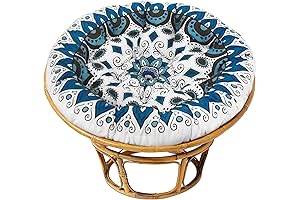 COTTON CRAFT Papasan Chair Cushion - Suzani