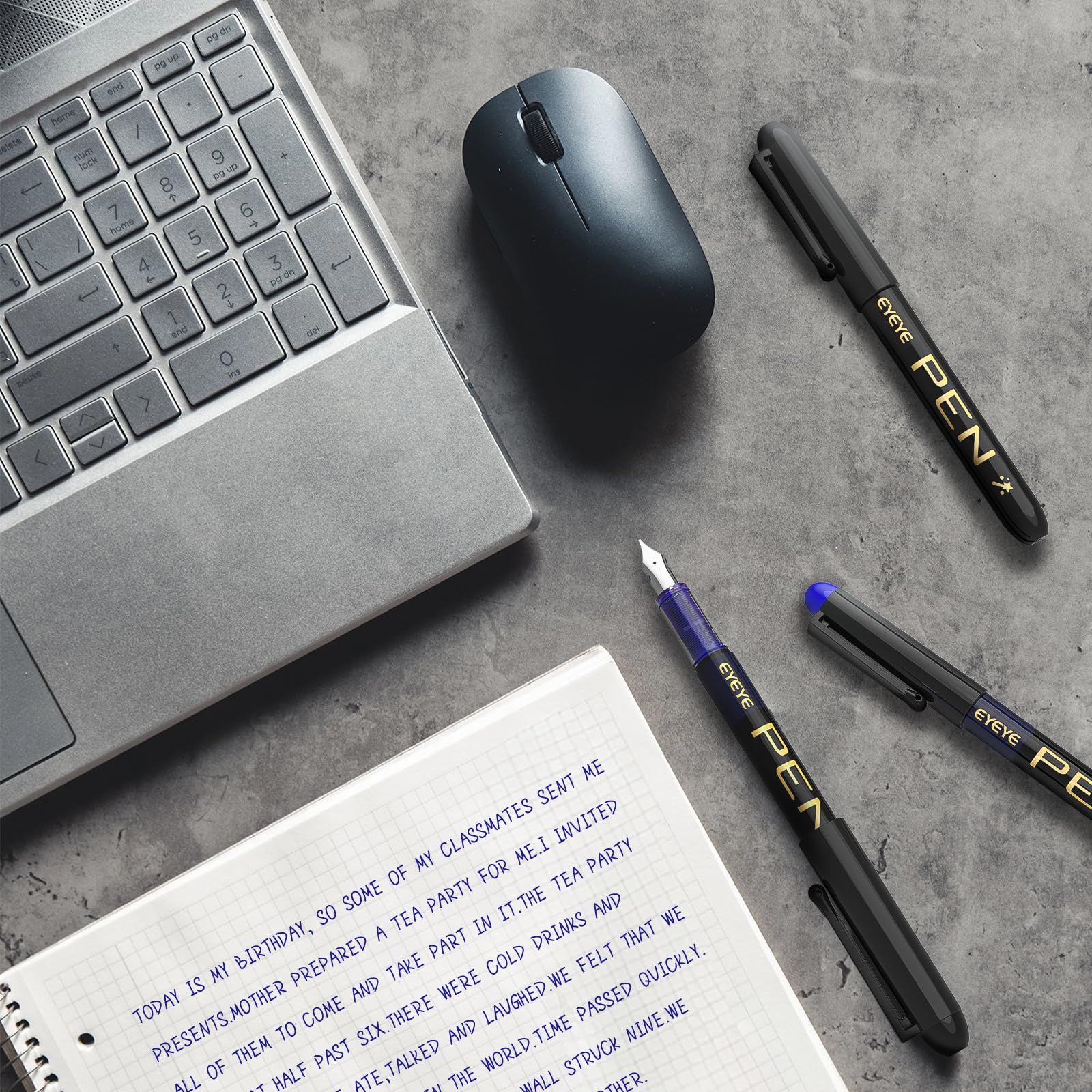 8 Stylos à Bille - Pointe Moyenne - Couleurs Assorties - Staedtler Ball