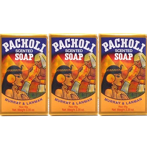 Jabón aromático PATCHOULI 3.3oz JABON de PACHOLI SAVON QTY-3