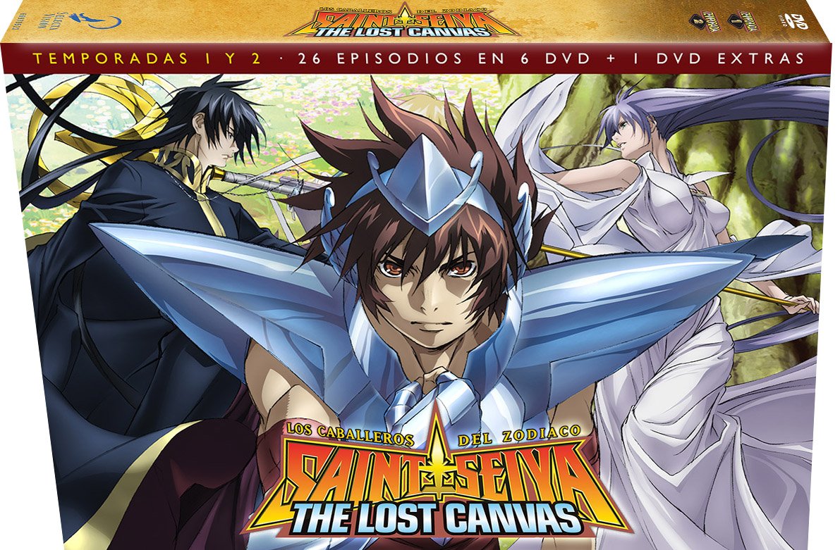 Saint Seiya The Lost Canvas Temporadas 1 y 2 en DVD - Intégrale de la série animée