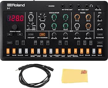 Amazon.com: Roland AIRA Compact S-1 Tweak Synthesizer Bundle with