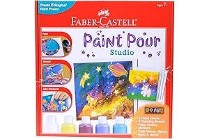 No-Mix Acrylic Paint Pouring Studio for Kids