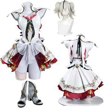 鳴潮 ツバキ コスプレ衣装 フルセット ウィッグ 靴 Amazon.co.jp: [COMICOBB] 鳴潮 椿 ツバキ コスプレ衣装/靴/ウィッグ