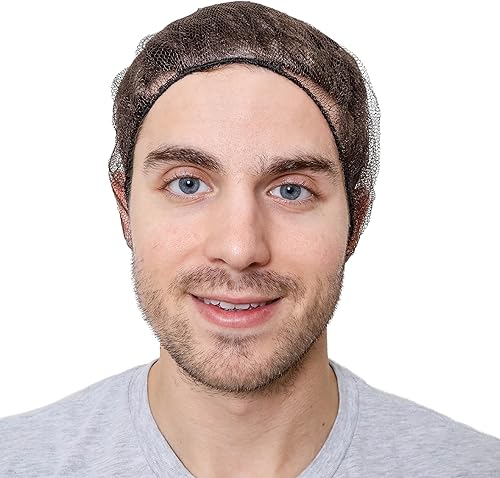 Miniatura 10 de SAFEKO Redes desechables de nailon de panal  Transpirables  1,000 unidades blanco  28"