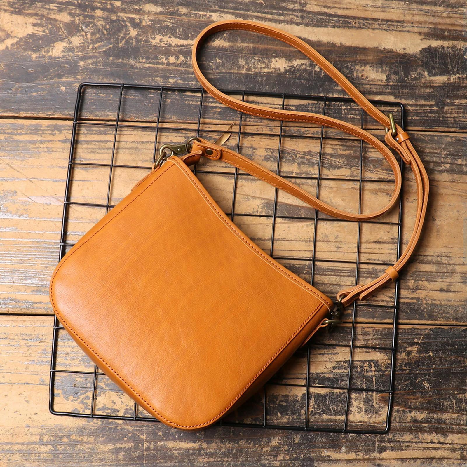 Bolsos Bolso De Cuero Para Mujeres Bolsas Retro De Piel De Vaca-Negro-Talla Única