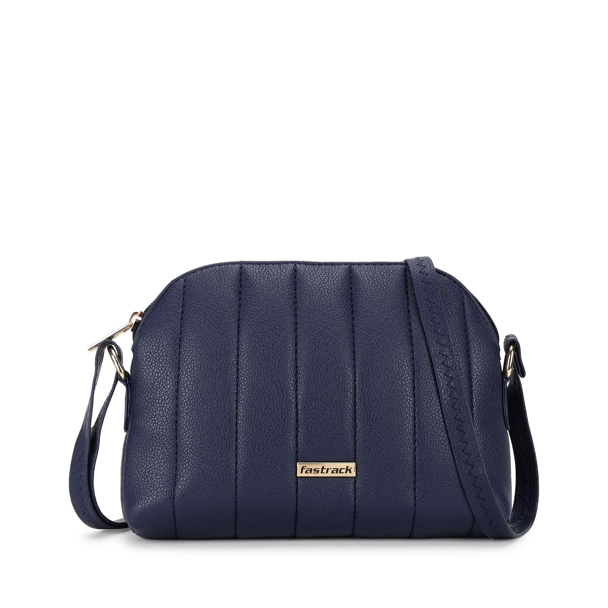 Quilted Sling Bag for Women, Girls and Ladies with Top Zipper-image-29
