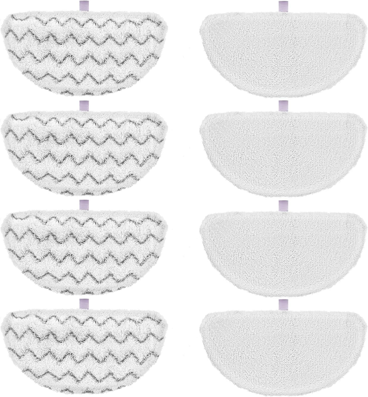 iSingo 1940 for Bissell Steam Mop Pads for Bissell PowerFresh Steam Mop 1806 1544 1440 2075A 2685A 1940W,19404 Series, Replacement Part #5938#203-2633, 8 Pack