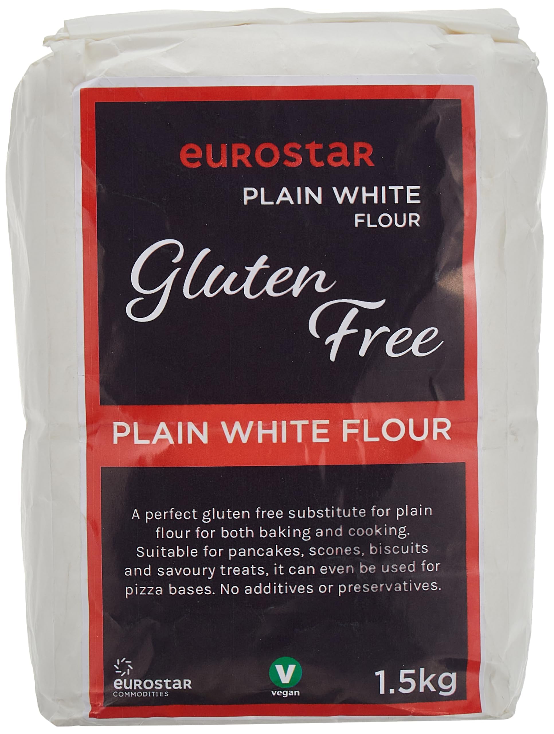 Eurostar Gluten Free Plain White Flour 1.5 kg