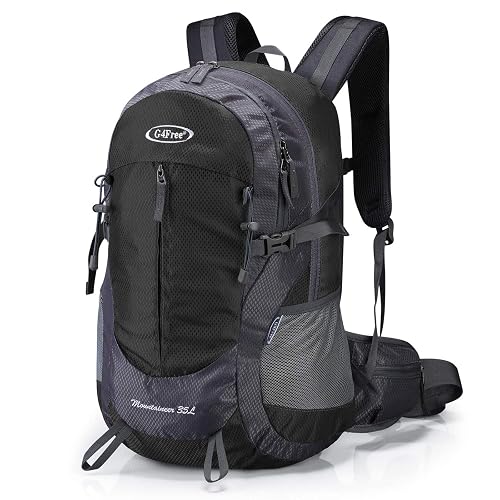 G4Free 35L Hiking Backpack, Water Resistant