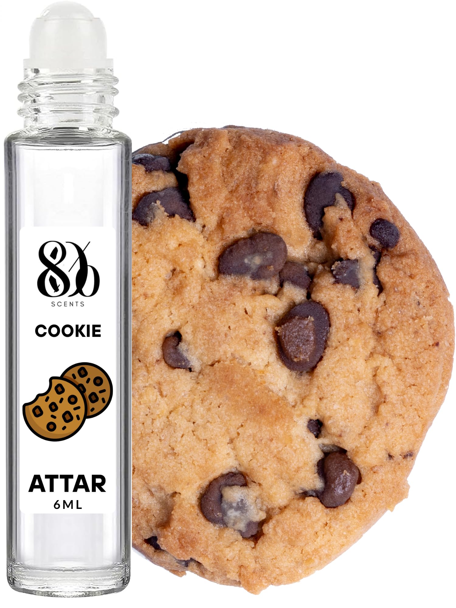 80% Scents Cookie Attar Perfume for Men - 6ml