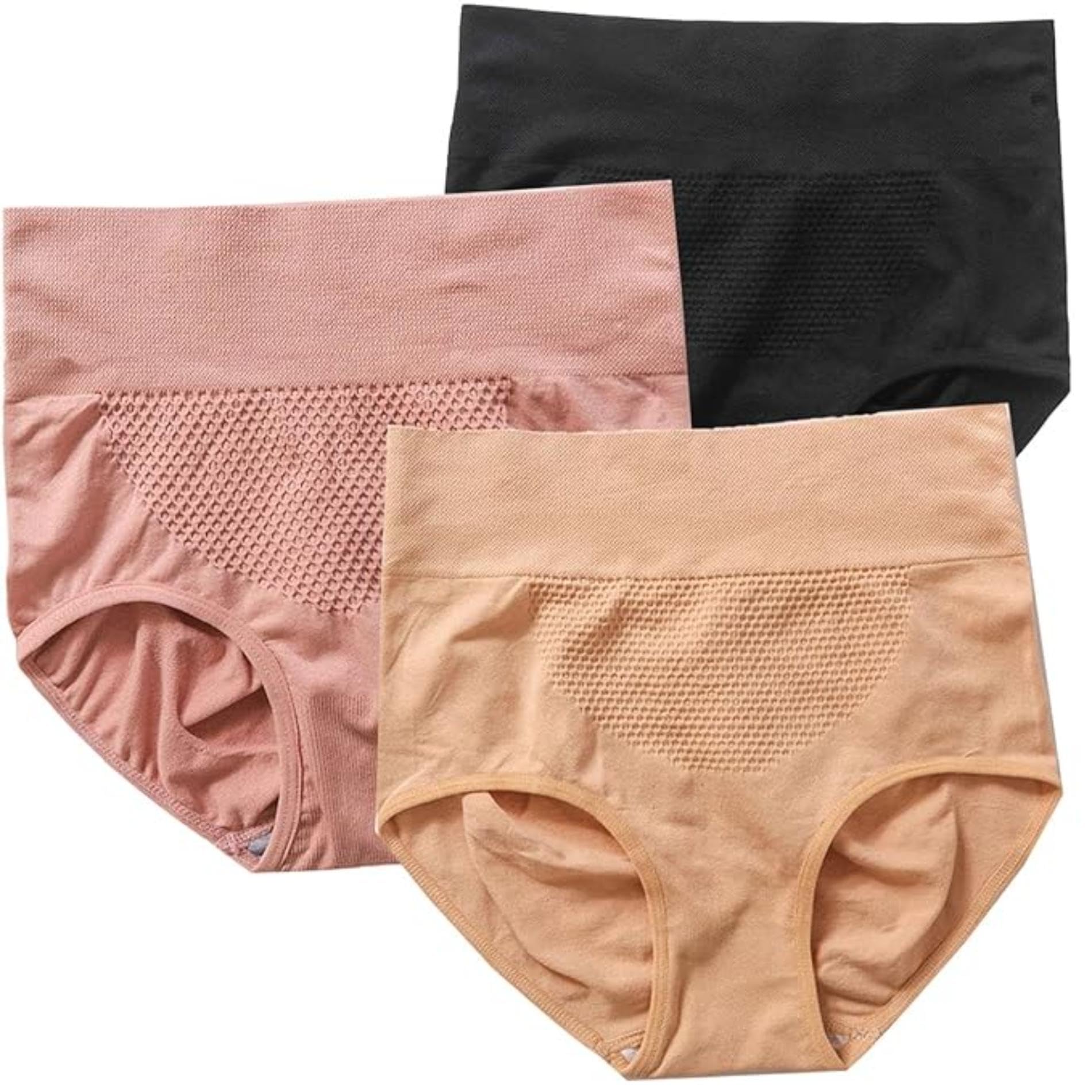 Women's Cotton Stret chable High Waist Underwear, Full Coverage Panty, Maternity Pregnancy C-Section Recovery After Delivery Panties (3)-image-49