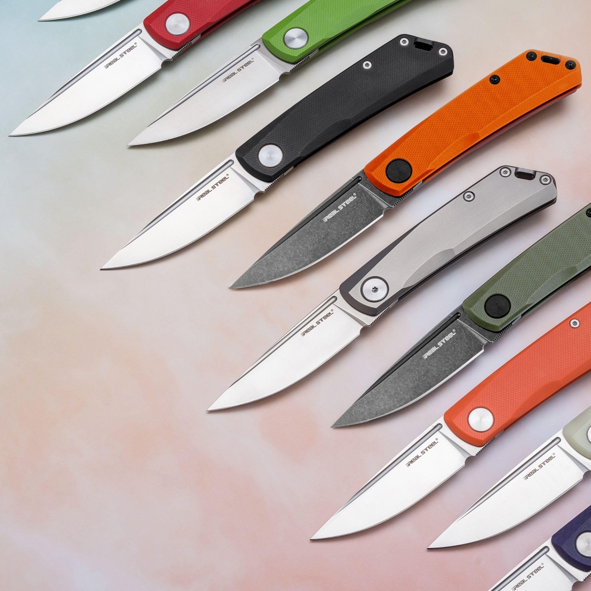Amazon.com: REALSTEEL Luna Lite Folding Knife,Pocket Knives