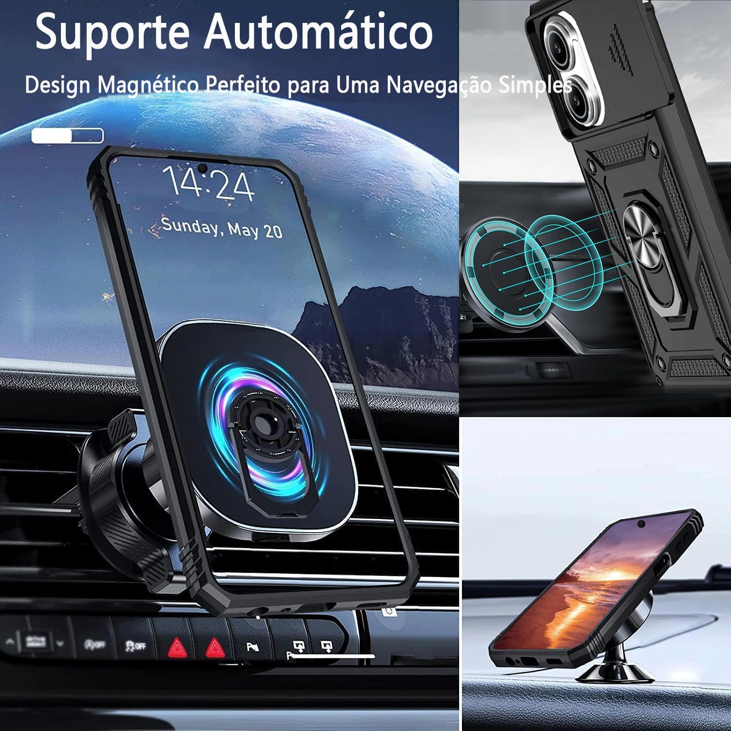 Capinha Capa para Xiaomi Poco X7 Pro 5G + 2 Películas de Vidro Temperado | Capa Anti-Impacto | Proteção da Câmera | Resistente a Arranhões | Aberturas Precisos | Armadura Militar Capinha Capa para Xiaomi Poco X7 Pro 5G + 2 Películas de Vidro Temperado | Capa Anti-Impacto | Proteção da Câmera | Resistente a Arranhões | Aberturas Precisos | Armadura Militar