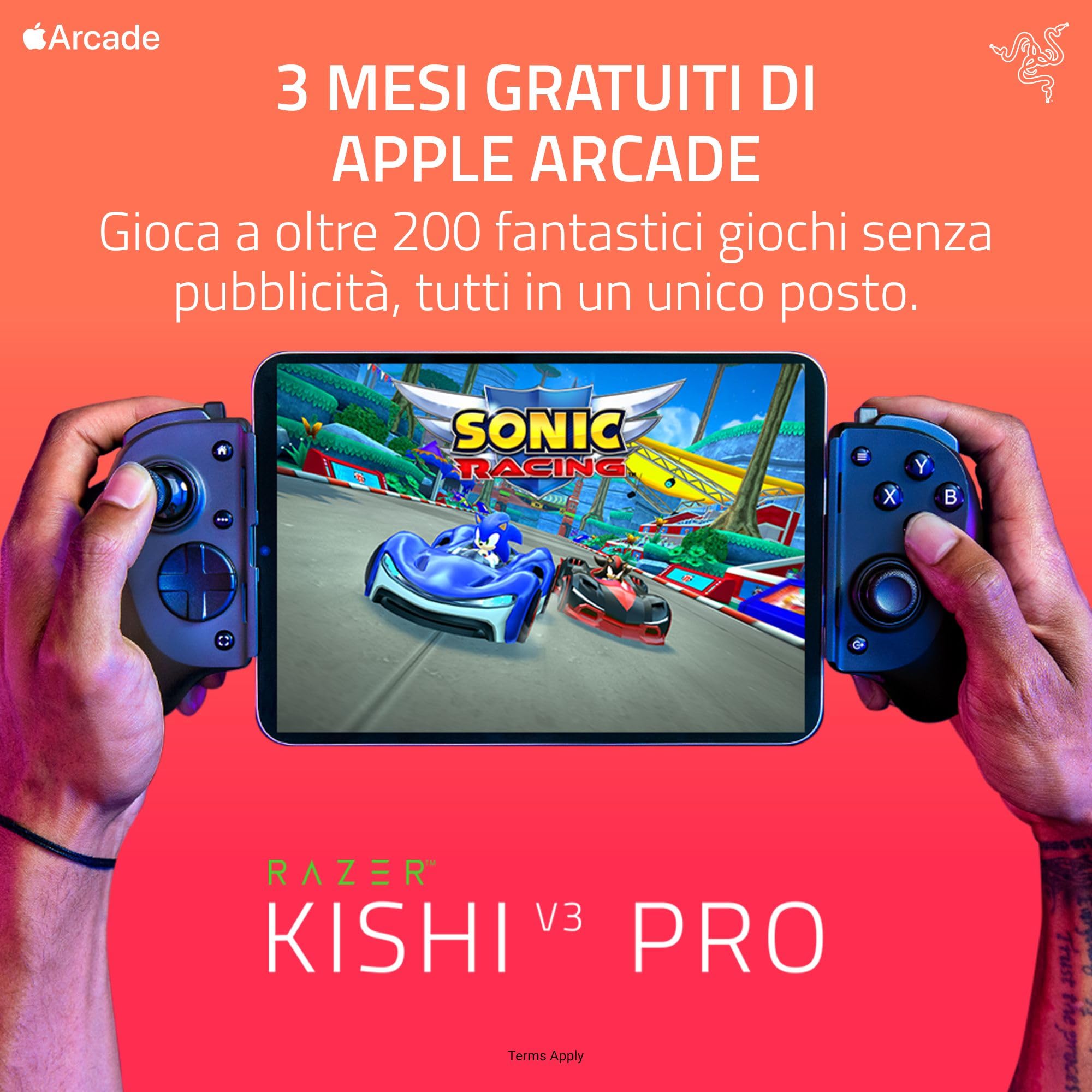 Razer Kishi V3 Pro - Controller USB-C Gaming Black - Dettaglio