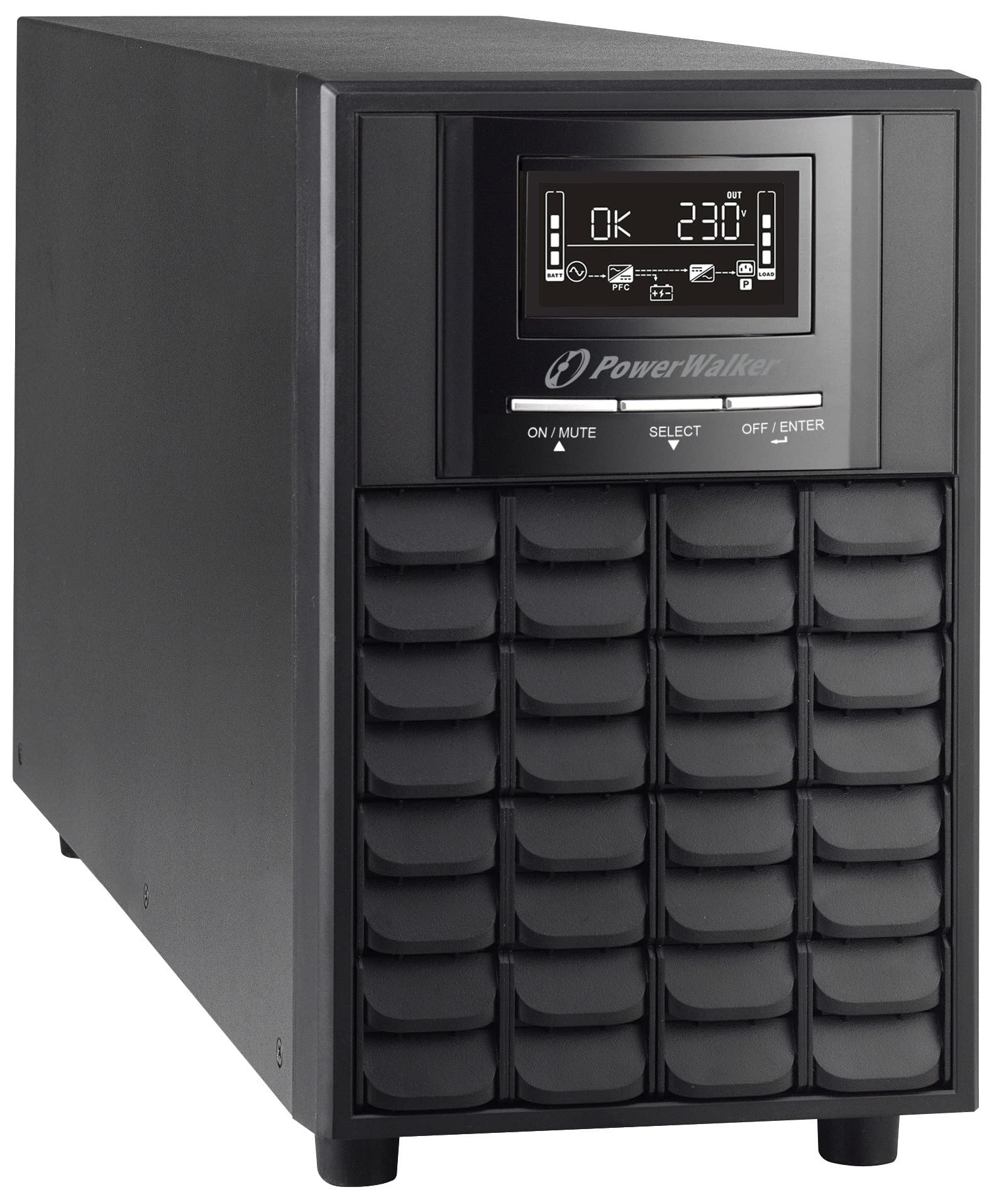 PowerWalker Vi 3000 CW FR UPS 3000 VA / 2100 W Line Interac, 10121137 (3000 VA / 2100 W Line Interac French, Pure Sine Wave).