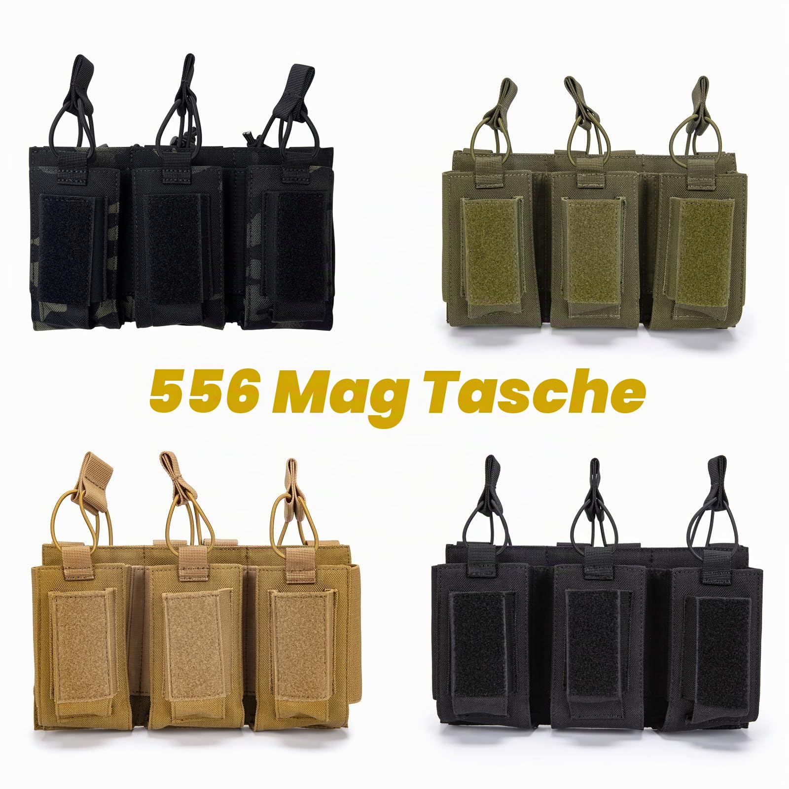 Taktischer Plattenträger Taktische Weste 1000D Nylon mit 556 Magazintasche Leichte Schutzweste Schnellverschlusssystem MOLLE Kompatibler Plate Carrier für Paintball