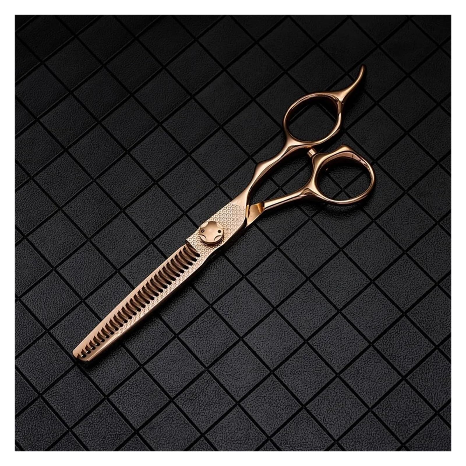 Tijeras de peluquería Tijeras de peluquería profesionales 6', tijeras entresacar dientes planos(Color 2)