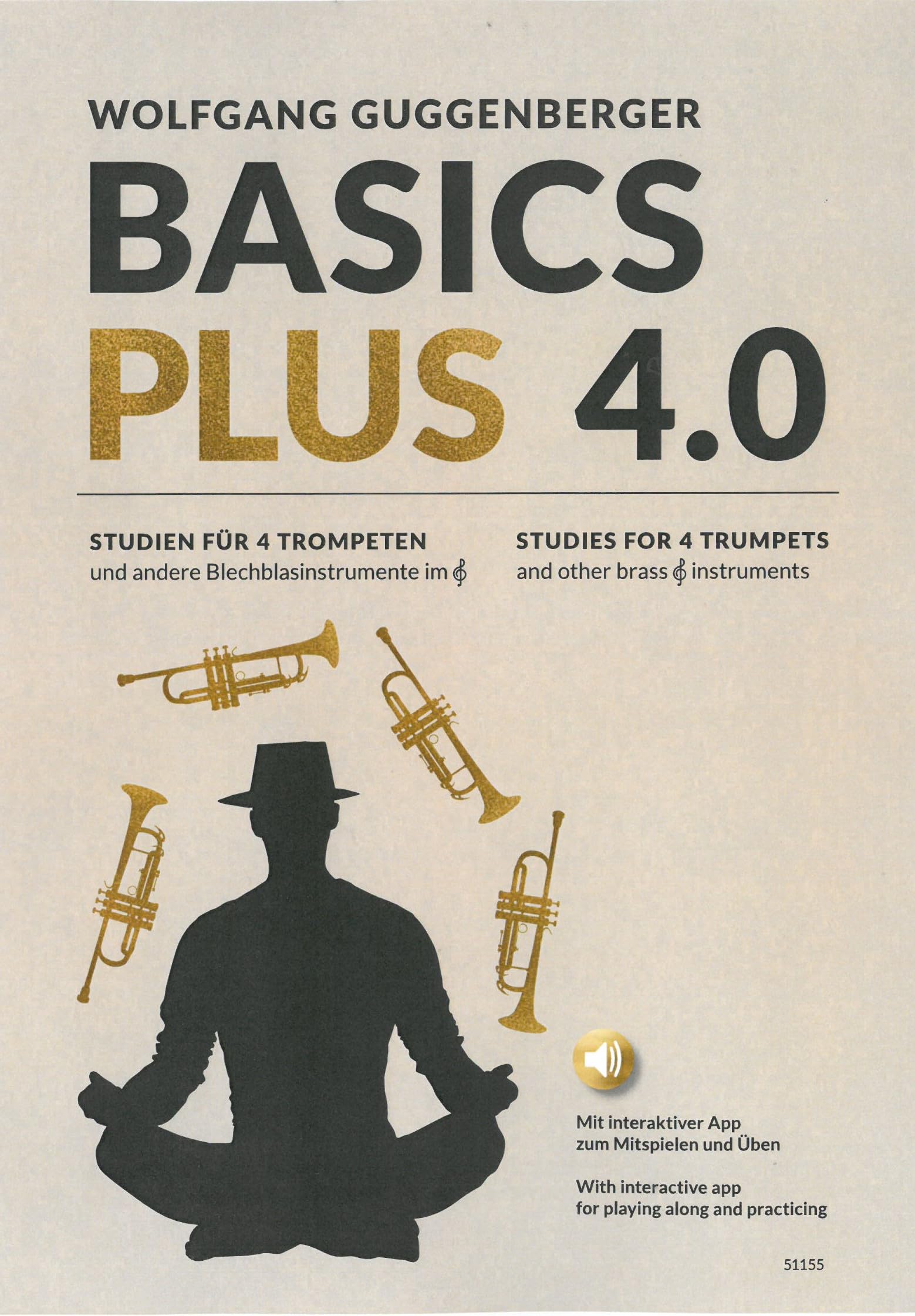 Wolfgang Guggenberger - BASICS PLUS 4.0 Studien für 1-4 Trompeten