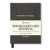 The Bucket List Journal Ben Nemtin Science-Backed Guided Journal for Goals & Happiness, 1 Pack 1-Pack