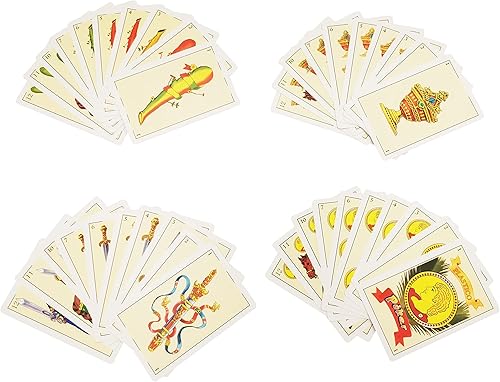 Miniatura 2 de 2 barajas de cartas españolas Cartas Españolas, Baraja Española, Briscas Cards Puerto Rico, naipes mexicanos, cartas españolas de plástico, Barajas