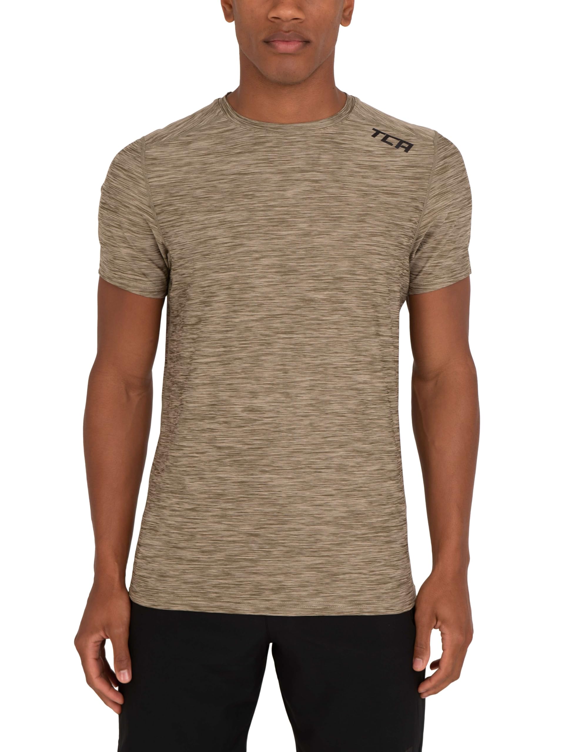 TCA Galaxy Sport Tshirts für Herren Fitness - Kurzarm Fitness Lauf Tshirts - Sport Shirt für Männer - Fitness Sport Herren T-Shirt - Herren Sport Tshirt