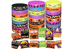 GuassLee Kids Halloween Party Favors Rubber Bracelets 40PCS Halloween Party Supplies