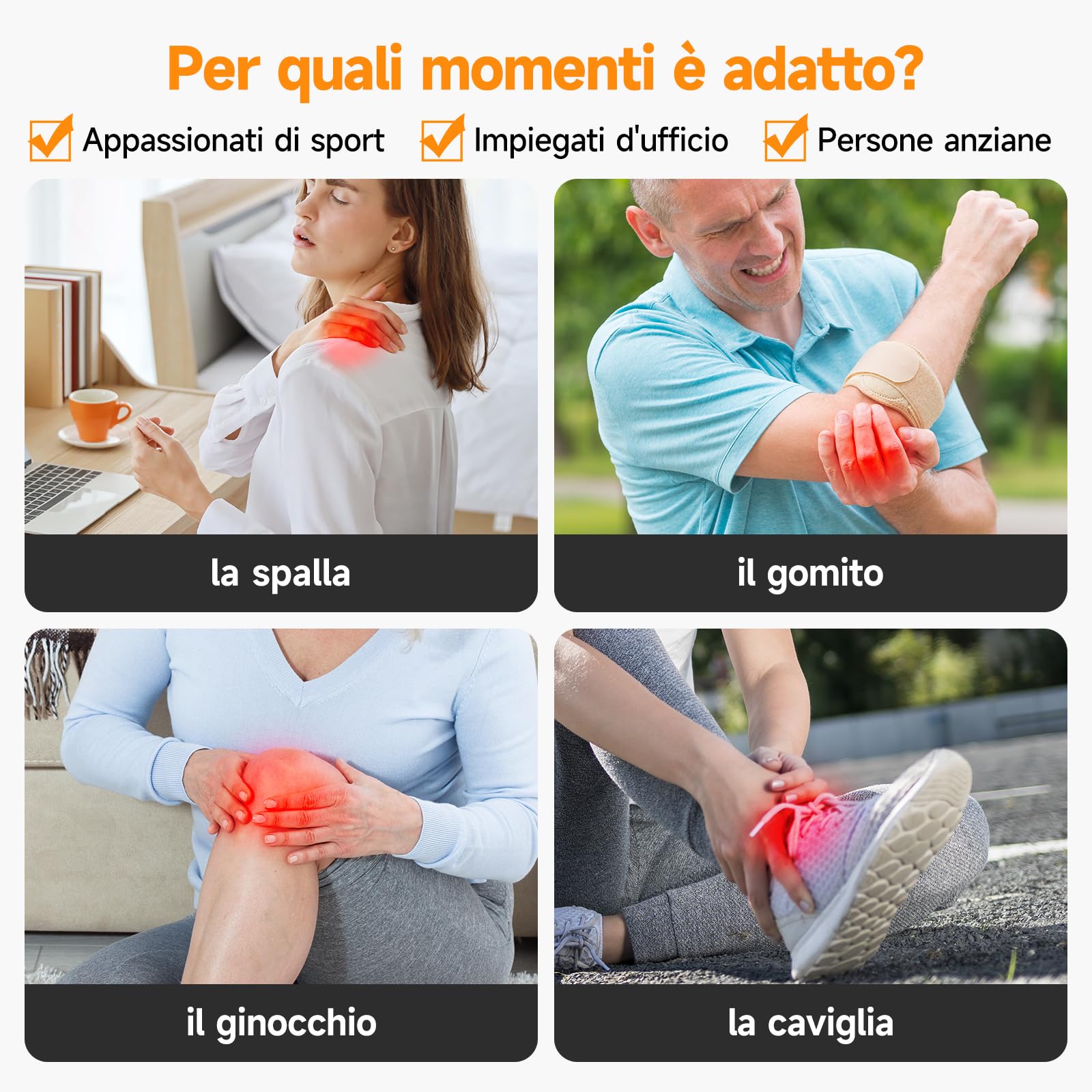 Lampada infrarossi 150W, temperatura regolabile | Calore 30–60°C, +50% penetrazione, 10 livelli, timer 5–60 min, altezza 58–116cm