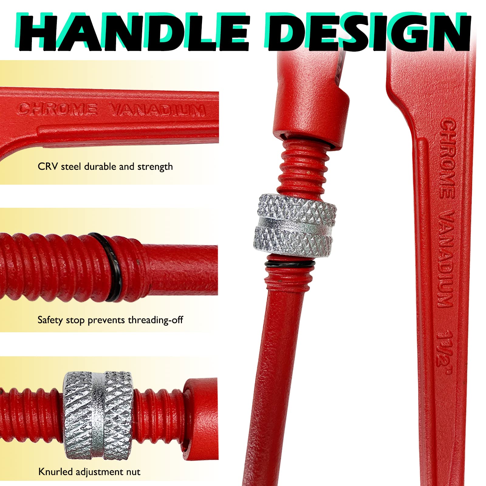 WEDO Llave de tubo sueca en ángulo de 90grados,llave de bomba de agua,diámetro de sujeción de tubería de 3 pulgadas,longitud de 630mm,apertura máxima de mandíbula de 8mm,acero CR-V