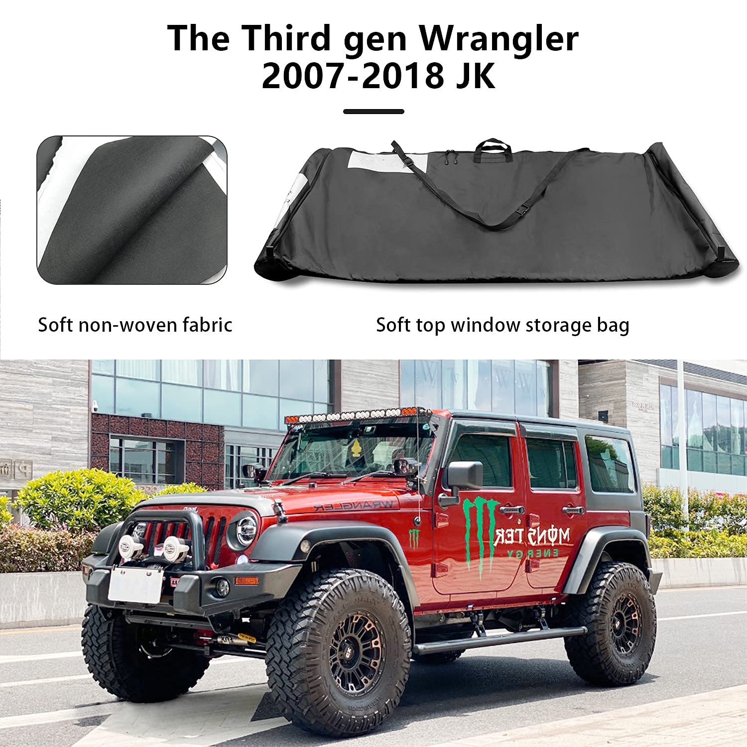 Buy Bentolin Soft Top Window Storage Bag with Carry Handle Compatible