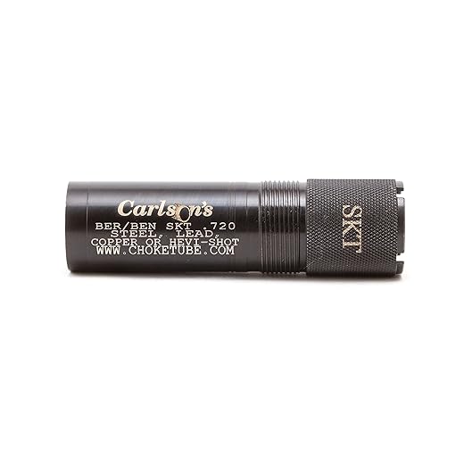 CARLSON'S Choke Tubes 12 Gauge for Beretta Benelli Mobil | Stainless Steel | Blued Sporting Clays Choke Tube | Made in USA