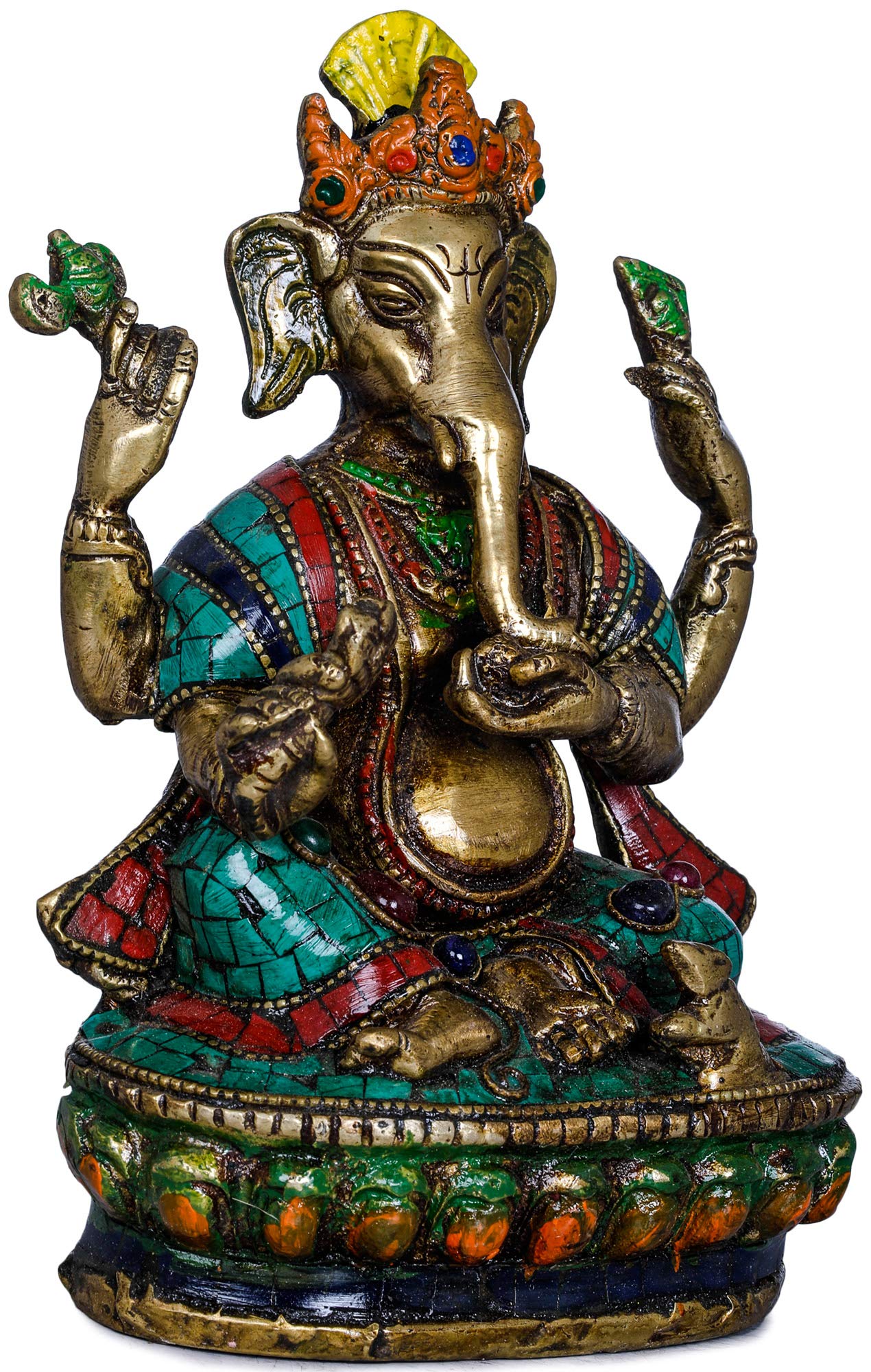 Amazon.co.jp: エキゾチック インディア ガネーシャの象嵌