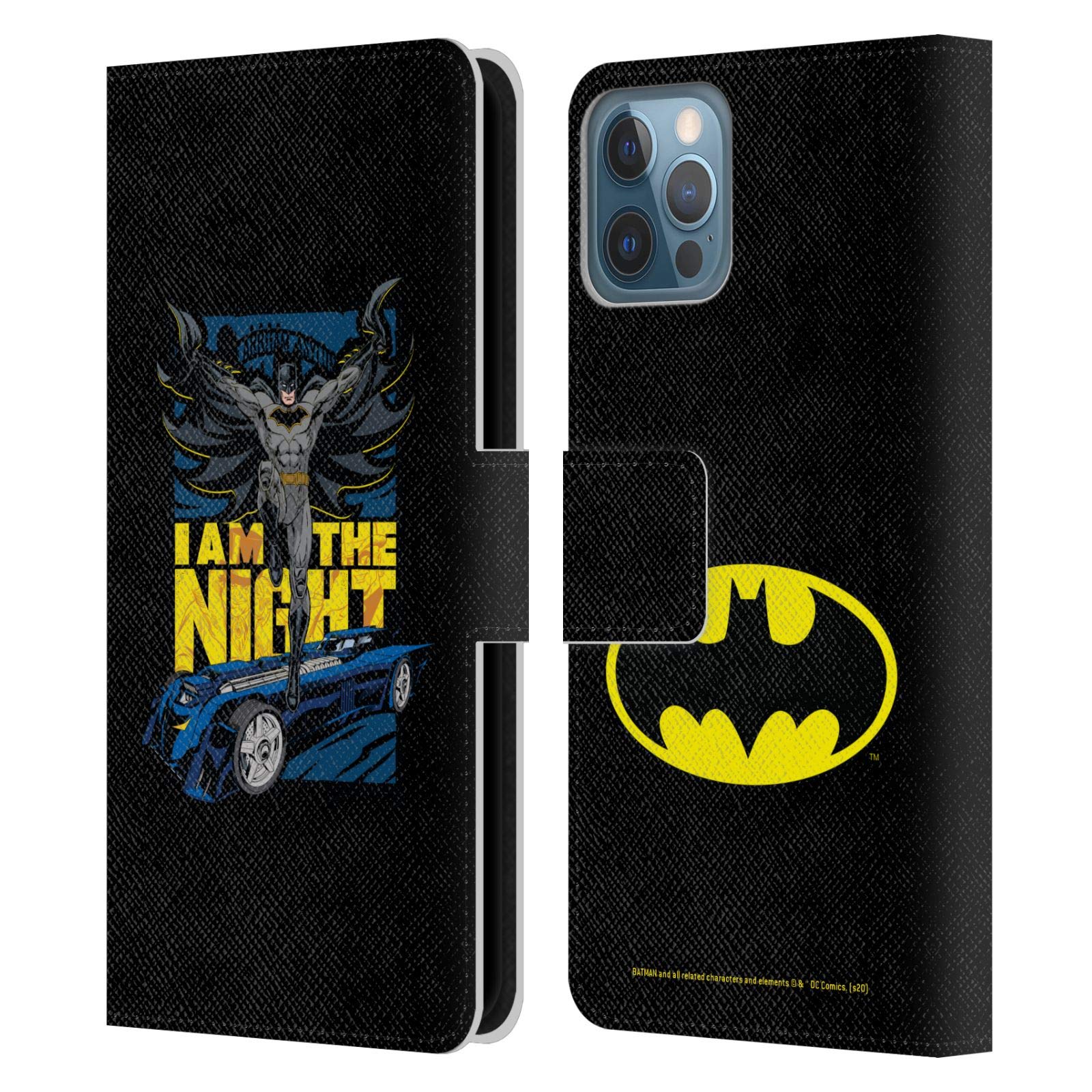 Carcasa Batman iPhone 12 Pro tipo libro para proteger contra caídas y guardar tarjetas 7