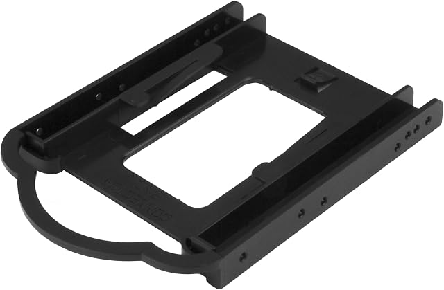 StarTech.com 2.5" HDD / SDD Mounting Bracket for 3.5" Drive Bay - Tool-less Installation - 2.5 Inch SSD HDD Adapter Bracket (BRACKET125PT)